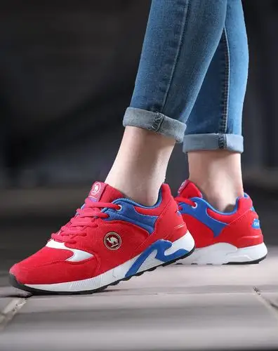 骆驼牌复古风 情侣款女运动鞋女跑步鞋 缓震透气 休闲女鞋