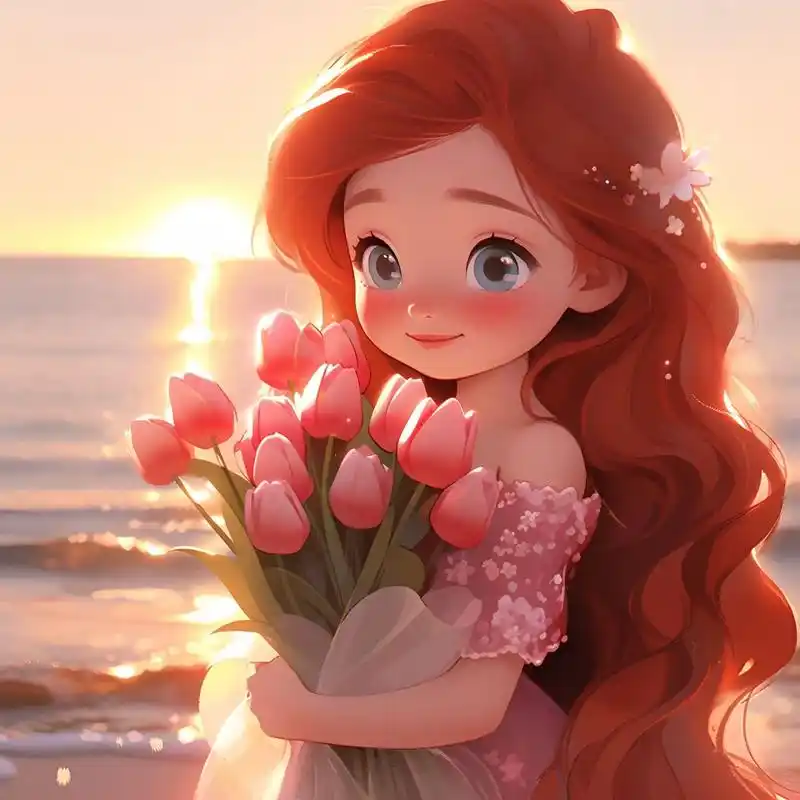 可爱到冒泡01迪士尼公主q版头像