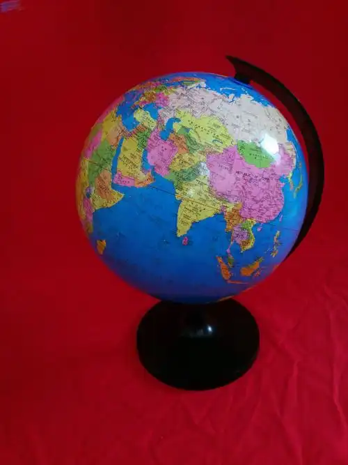 平面政区地球仪34001直径32cm地理实验模型教学仪器教学仪器