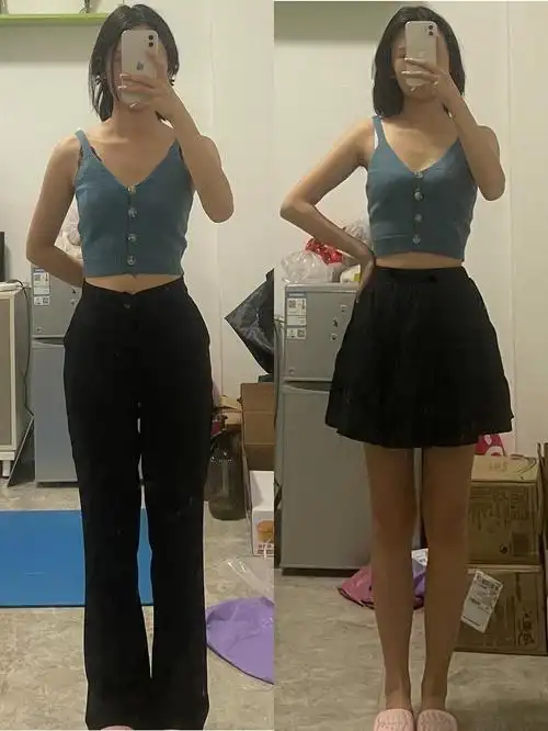 上身瘦小平胸的女生穿紧身上衣会观感不好么08