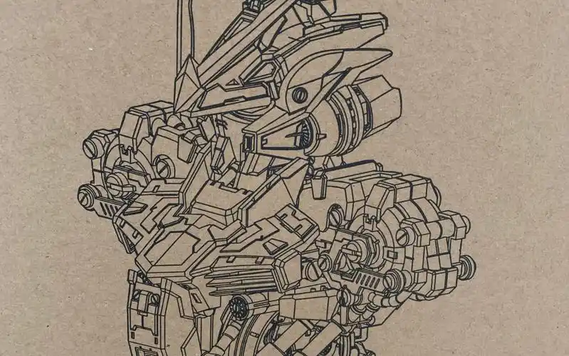 闲来无事拼高达——红异端胸像