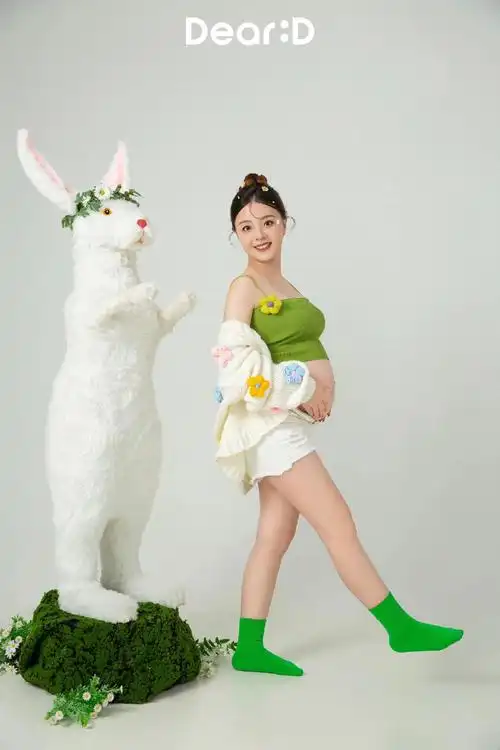 超元气满满的治愈系小清新孕妇照95.甜美减龄 满满少女感 清 - 抖音