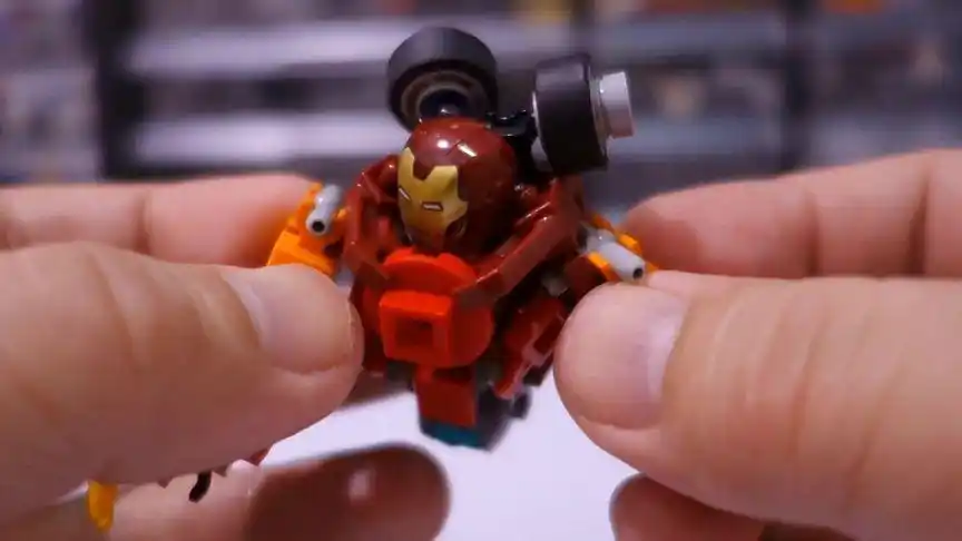 乐高#钢铁侠#机甲#小机甲-母婴亲子视频-搜狐视频