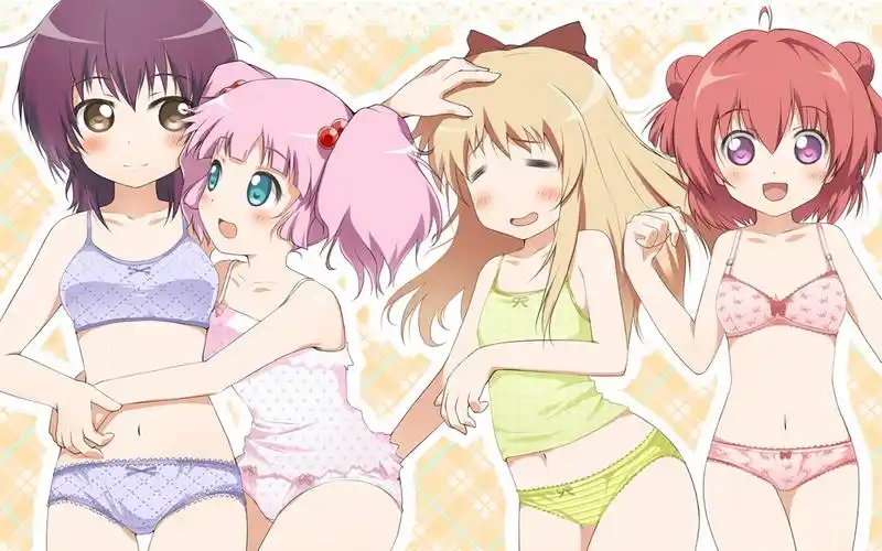 《摇曳百合》漫画,高清图片,电脑桌面-壁纸族