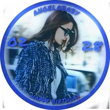 angelababy.爱豆头像.应援头像.书婠作