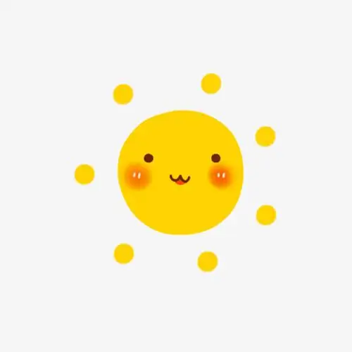 关键词 : 可爱脸,手绘,卡通,太阳,笑脸,黄色