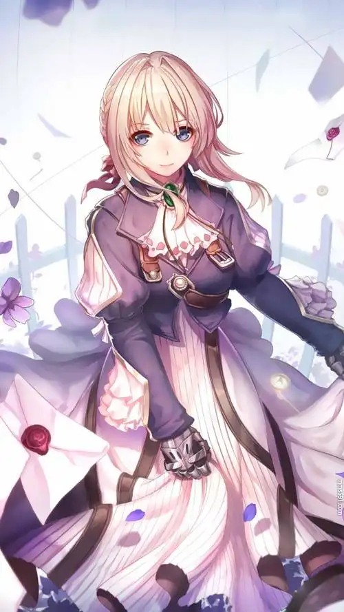 紫罗兰永恒花园女主角薇尔莉特·伊芙加登高清手机壁纸图片大全(2)