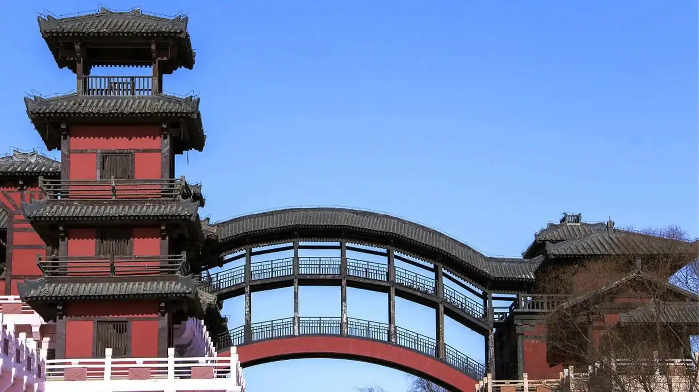 涿州影视城#古建筑之美 #希望我的作品给您带来最美的回忆与快 - 抖音