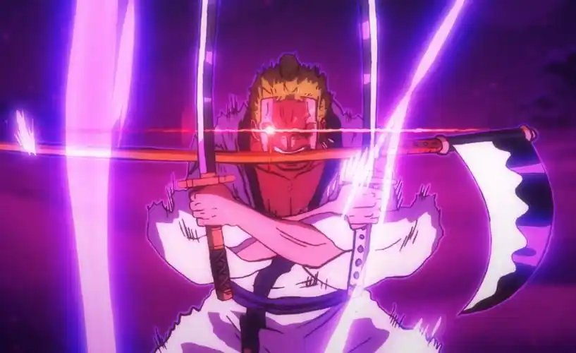 卡里布得知白星是古代兵器波塞冬,计划绑架白星,被路飞踢飞