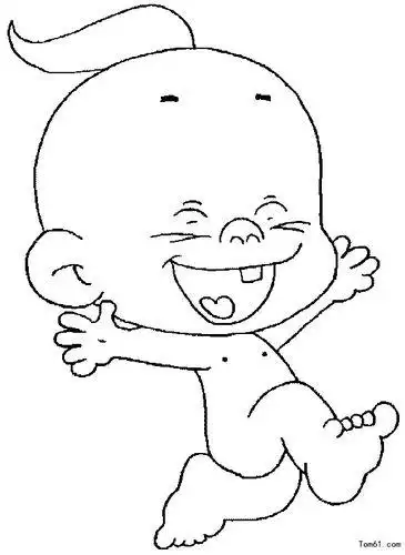 宝宝简笔画彩色天线宝宝简笔画天线宝宝简笔画2儿童画简笔画临摹素材