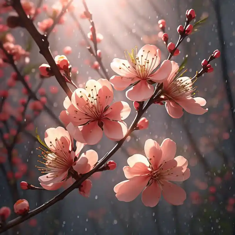 桃花运微信头像🌸盛开的桃花,太美啦!