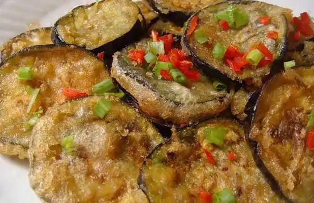 干炸茄子的家常做法
