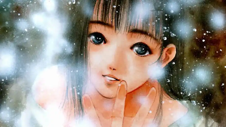 可爱美女精美漫画作品桌面壁纸图片