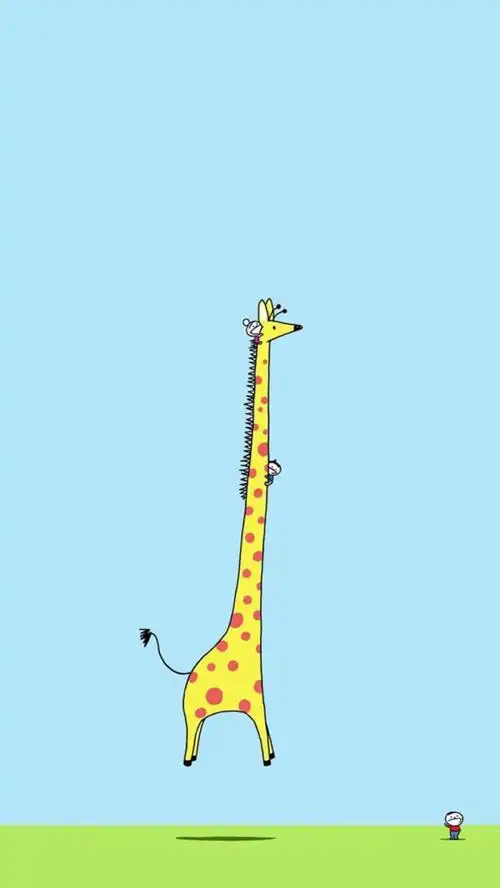 长颈鹿 萌萌哒.