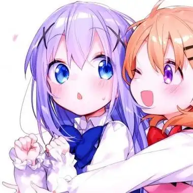 二次元可爱闺蜜头像两张高清可爱又俏皮二次元闺蜜的图像