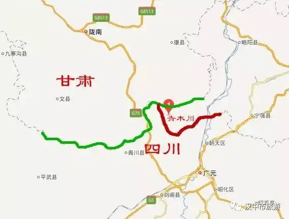 就在地图上找陕西最偏僻最复杂的地方,"青木川"一听名字就像是土匪