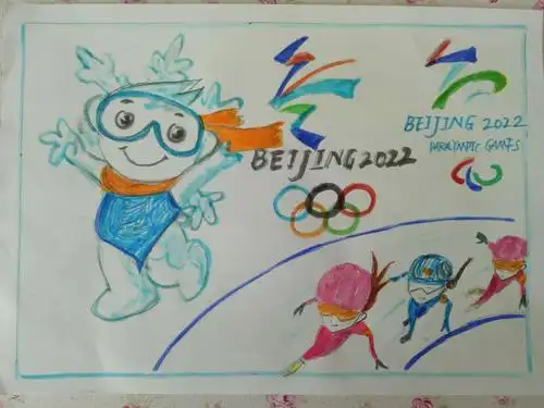 写美篇  通过设计吉祥物,孩子们了解到2022年北京冬奥会的相关知识
