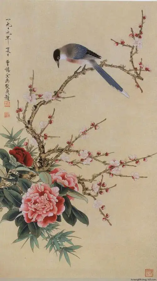 曹福泉---工笔画欣赏