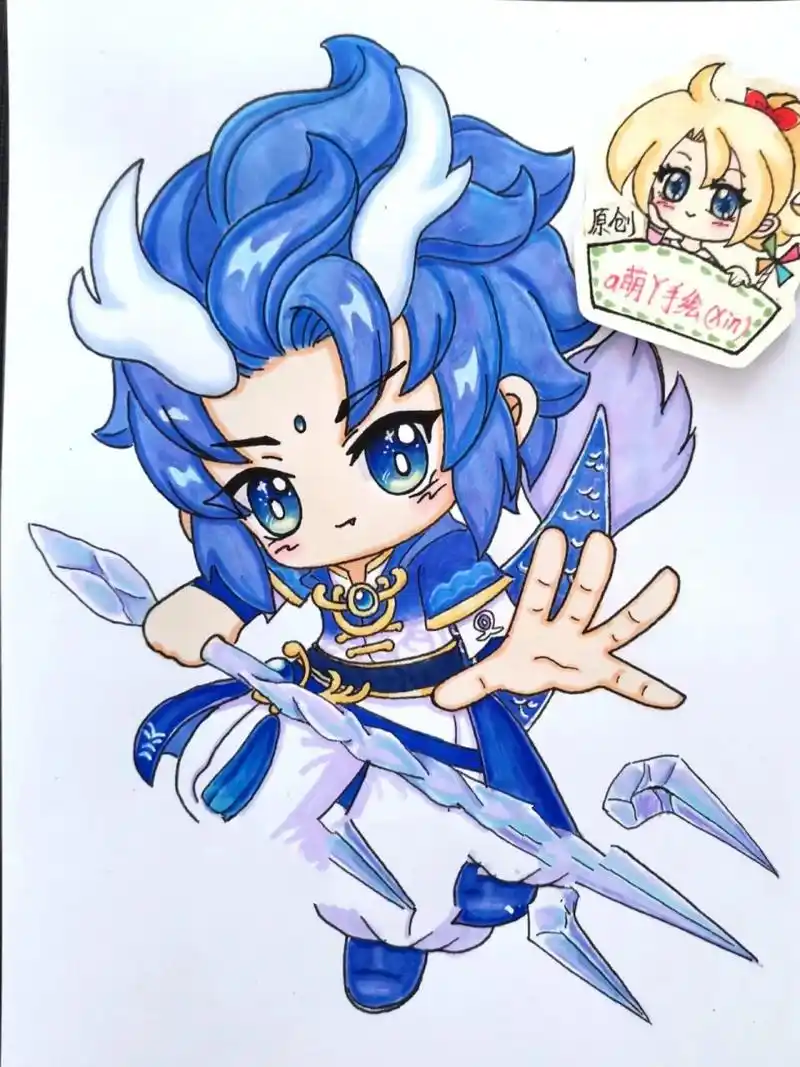 原创(第63个) 迷你世界q版皮肤集合 (迷你世界新皮肤--小龙人～麟休)