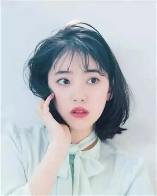 日系齐肩短发造型女,超a的日系直发快来看看
