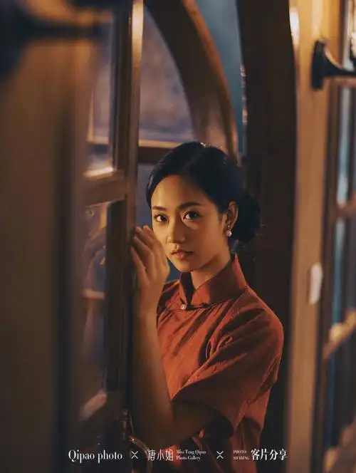 客片分享day02平铺民国风古典旗袍元素