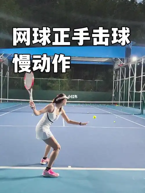 皮卡邱网球正手慢动作