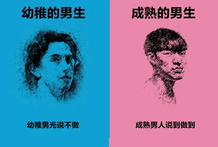 成熟男人和幼稚男的区别男人成熟的三个标志