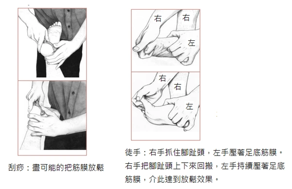3. 强化足底肌群,按摩足底筋膜,恢复弹性2.
