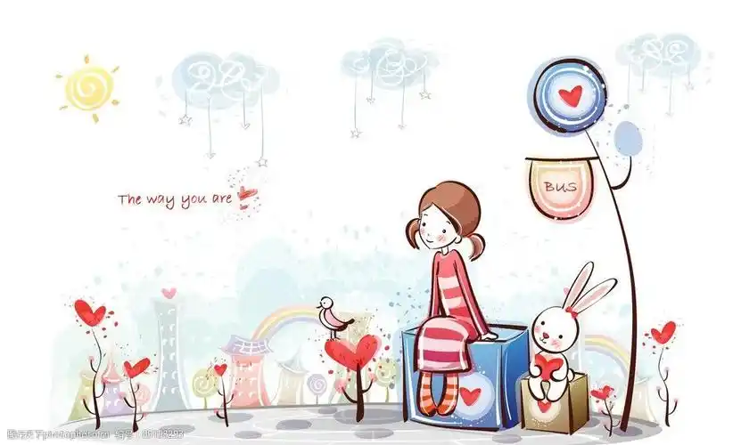 温馨卡通情侣图片