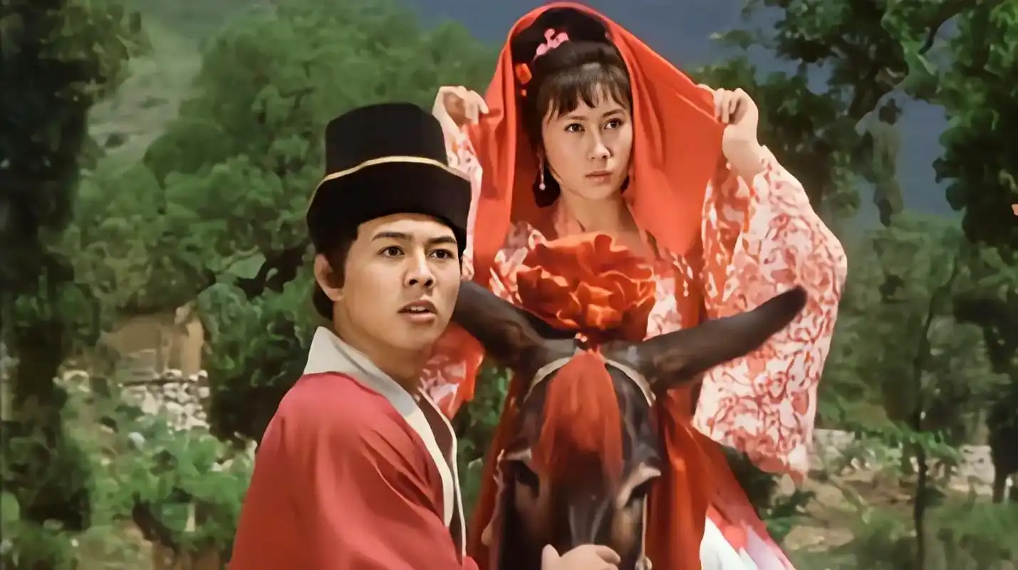 电影少林寺之觉远(小虎)和牧羊女(白无瑕):他们本来可以结为 - 抖音