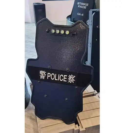 战术防弹盾牌(眩目照明)臂盾nex机械棍系列一体化执勤岗台核辐射防护