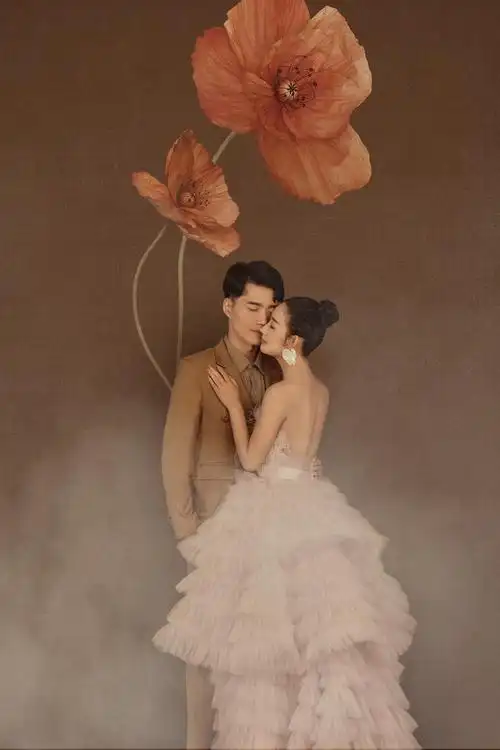 花意仙境_婚纱摄影作品_摄影作品-黑光图库