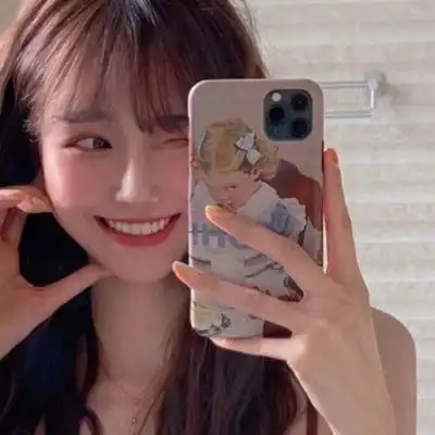 对镜自拍/可爱79._女生头像_我要个性网