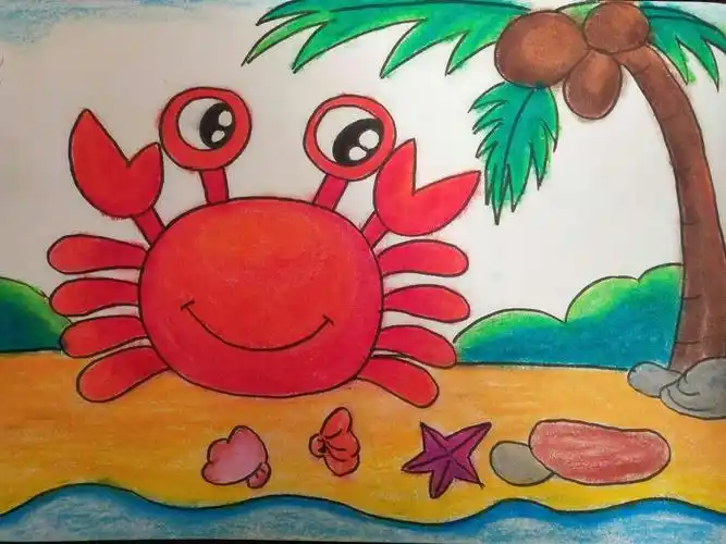 肥城市高级技工学校16高职幼师四班王晓艺简笔画作品