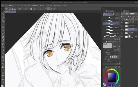 教你画一个躺在电脑前的少女-绘画基础视频教程-画师巴士