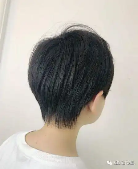 剃后边短发,发型图库图片,发型图片