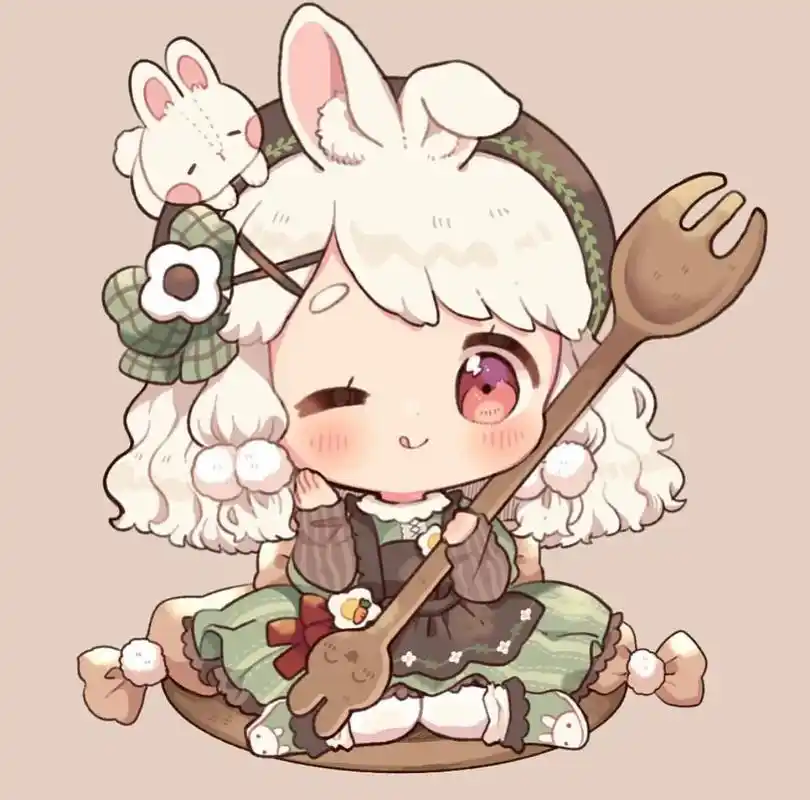 适合临摹的q版卡通人物,还不快快码住! by mokaroo - 抖音