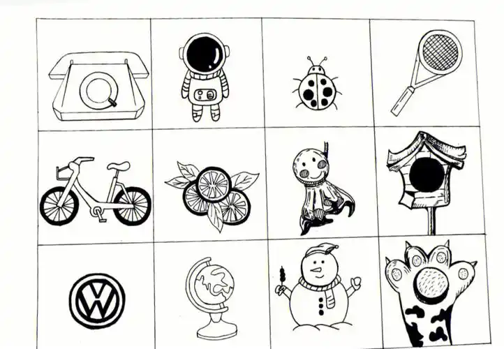 图形创意联想圆形三角形正方形