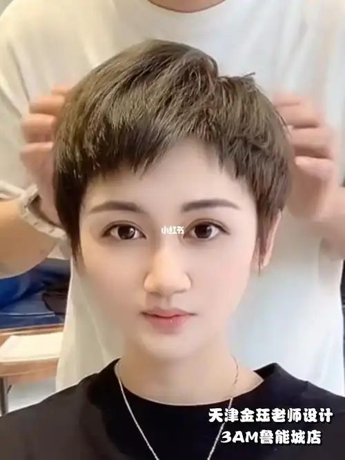 超显气质的短发发型推荐适合圆脸长脸