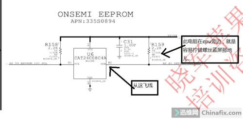 苹果iphone5s蓝屏飞线搞定