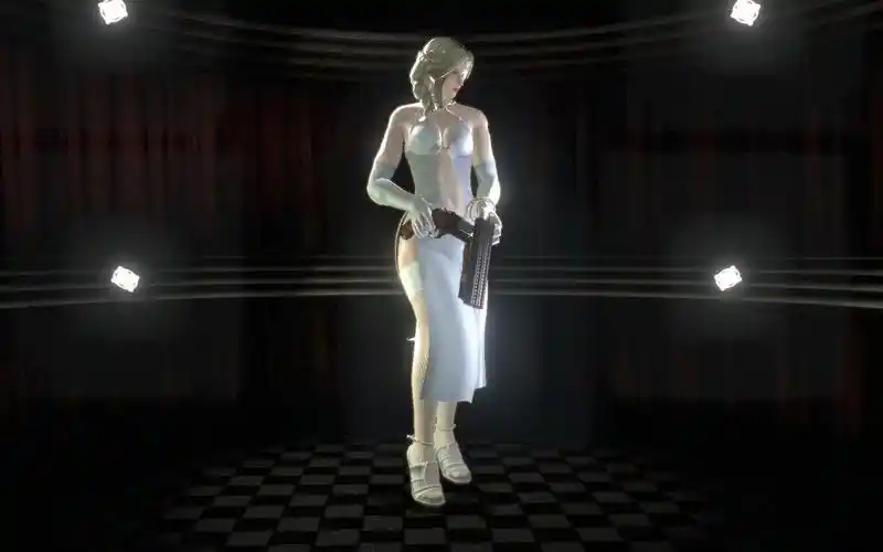 生化危机6 死或生5 白丝礼服 海莲娜 mod展示