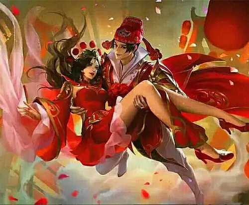 王者峡谷情侣皮肤中,这一对情侣,网友表示:不接受_露娜