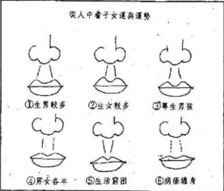 只要看人中的形状,就能知道生男生女