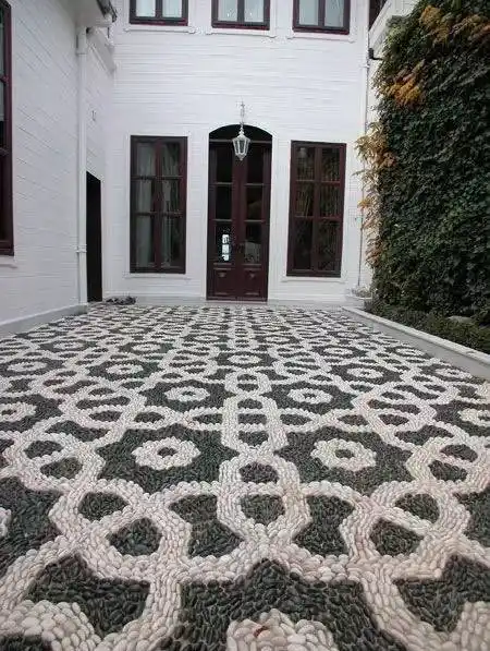 [分享]鹅卵石这样拼,美的一塌糊涂!