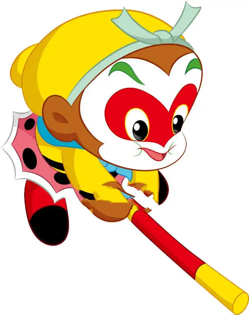 幼儿园环创卡通系列素材 孙悟空卡通q版素材 高清可打印 幼儿园