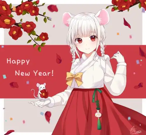 二次元美图——快来领取"鼠"于你的二次元老婆吧