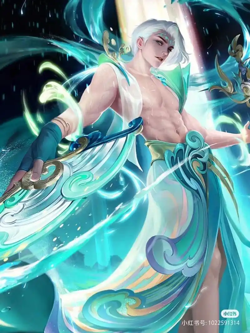 王者荣耀腹肌照