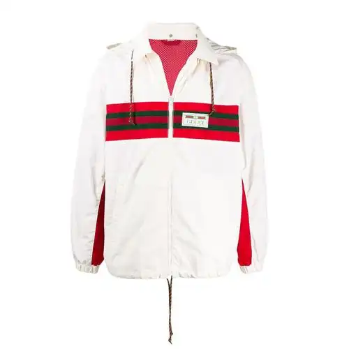 【gucci服饰图片】gucci男士白色棉外套 599935-xda0x-906148白色