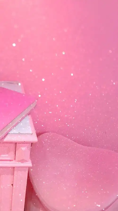 清新 唯美 简约 粉色 卡通 插画 壁纸