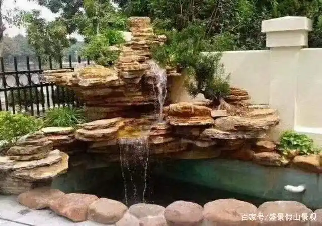 天然真石头假山设计制作的几个要领